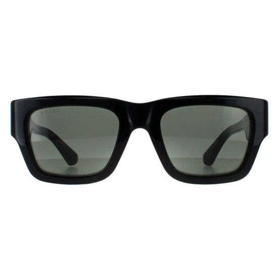 Gucci Square Mens Black with Havana Grey GG1668S - Image 1