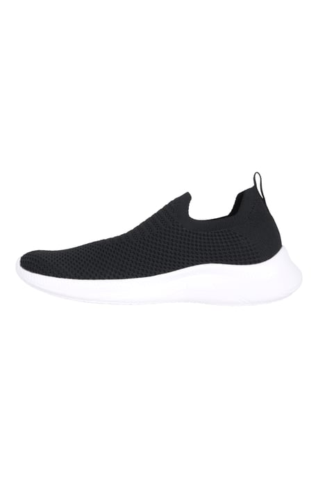 'Glade' Women's Slip On Comfort Shoes Casual Lightweight Breathable Trainers Black - Image 4