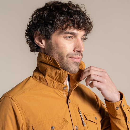 Craghoppers Mens Adventure III Nosilife Long-Sleeved Shirt (Deep Henna) - Image 6