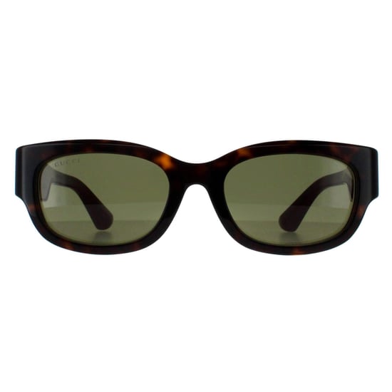 Gucci Vierkant Dames Havana met Groen en Rood Groen GG1667SK - Image 1