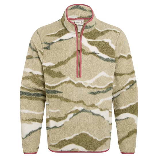 Craghoppers Mens National Trust Rawthey Fleece Top (Cardamom) - Image 2