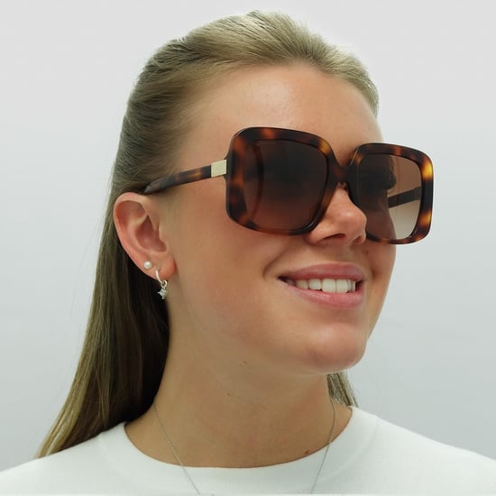 Burberry Square Womens Light Havana Brown Gradient BE4363 - Image 5
