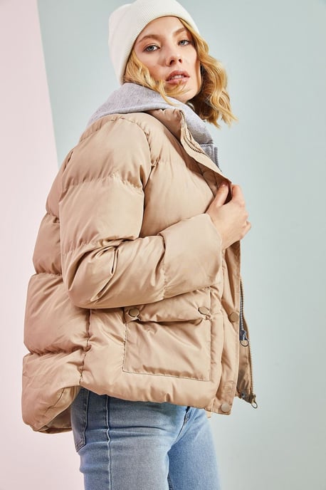 Kort Huvan Puffer Dunjacka - Image 3