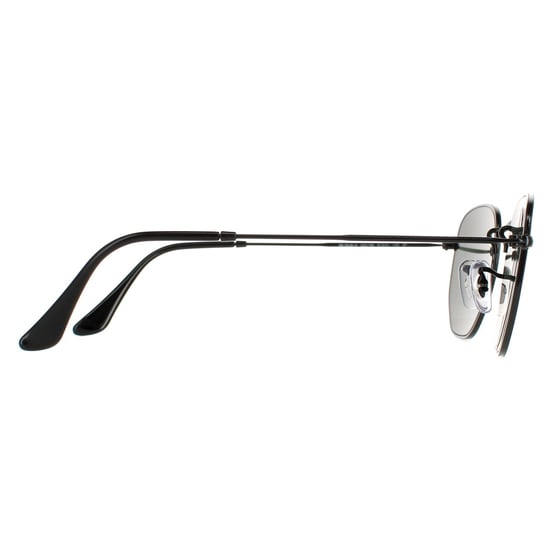 Ray-Ban Square Unisex Polished Black/Green Polarized Hexagonal RB3548N Sunglasses - Image 4