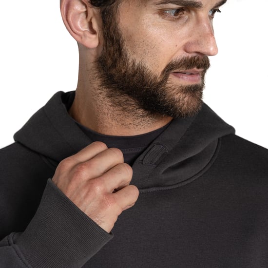 Craghoppers Mens Workwear Oulston Hoodie (Kolgrått) - Image 2