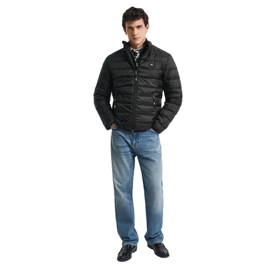 Light Down Padded Jacket in Black - Image 6