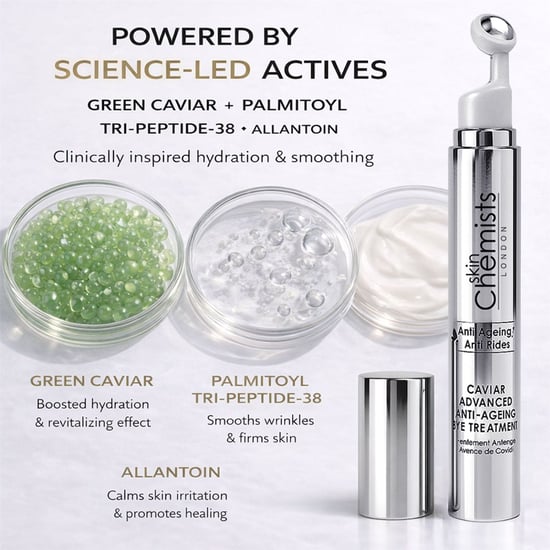 skinChemists Caviar Advanced Anti-Ageing Eye Treatment 15ml for Loss of Firmness, Fine Lines, Wrinkles - Image 5