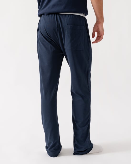 Pyjama Pants - 410 Marine Pyjama Pants in Dark Blue - Image 2