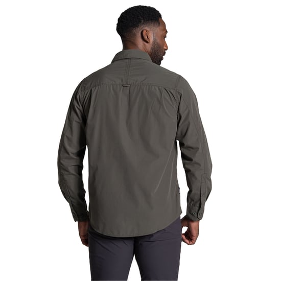 Craghoppers Heren Kiwi II shirt met lange mouwen (Cederhout) - Image 3