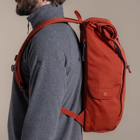 Craghoppers Classic Kiwi II Roll Top 20L Backpack (Red Beach) - Image 4