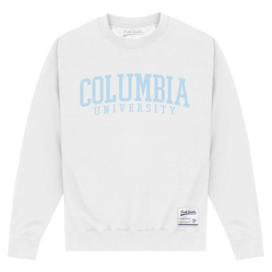Columbia University Script White Sweatshirt - Image 1