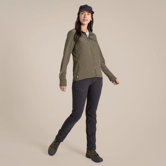 Craghoppers Womens/Ladies NosiLife Pro III Nosilife Long-Sleeved Shirt (Wild Olive) - Image 5