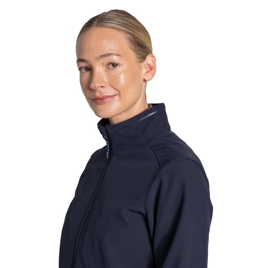 Craghoppers Womens/Ladies Expert Basecamp II Soft Shell Jacket (Dark Navy) - Image 4