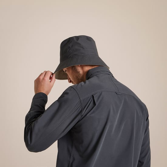 Craghoppers Expert Kiwi Bucket Hat (Kolfibergrå) - Image 5