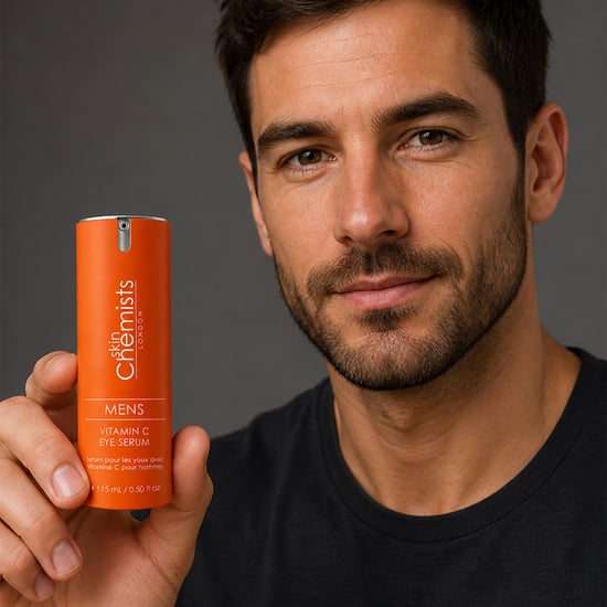 skinChemists Anti-Ageing Men's Vitamin C Full Routine Kit for Acne, Blemishes, Large Pores, Brightening - Image 4