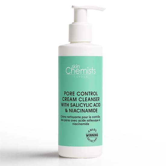 skinChemists Anti-Ageing Pore Control Cream Cleanser with Salicylic Acid & Niacinamide 200ml for Acne, Blemishes, Large Pores, Dullness - Image 4