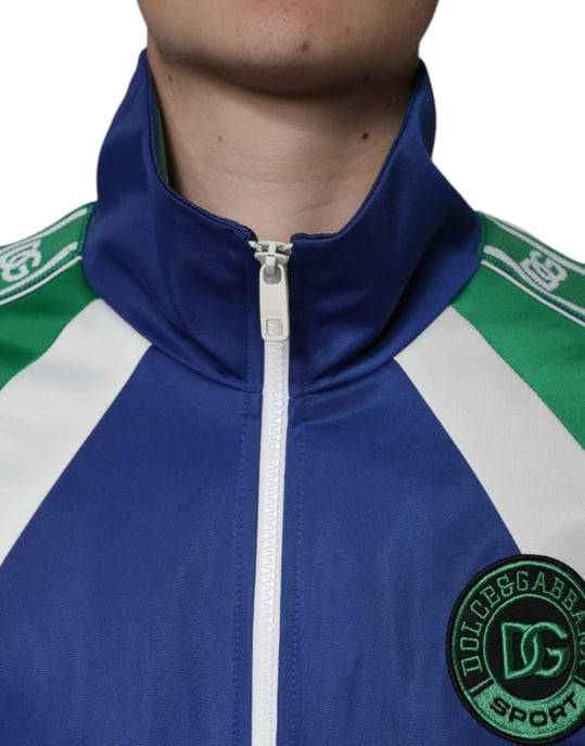 Färgblock Zip-up Träningsjacka - Image 5