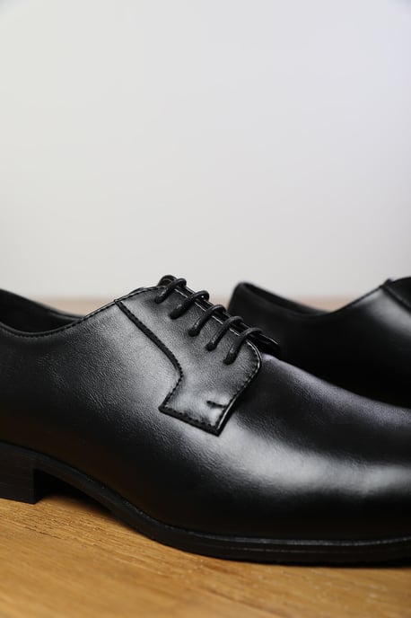 Wheres That From Mens 'Elliot' Lace Up Derby Formal Dress Work Shoes - Image 3
