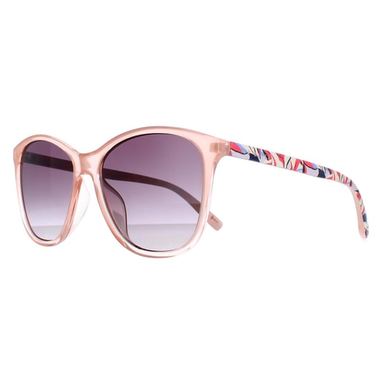Ted Baker TB1646 Delfi 203 transparant roze grijs gradiënt zonnebril - Image 2