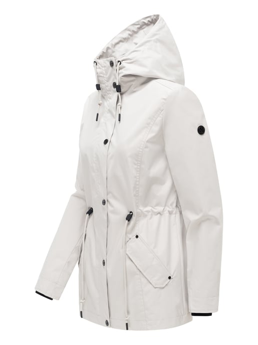 Marikoo women’s transitional jacket Bonbonparty with hood - Image 2