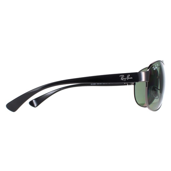 Ray-Ban Sunglasses 3386 Gunmetal Polarized Green 004/9A 63mm - Image 4