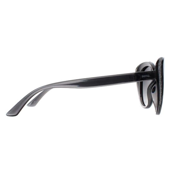 INVU Cat Eye Womens Transparent Grey Grey Polarized B2041 - Image 4