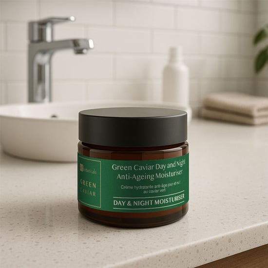 Dr. Botanicals Green Caviar Day & Night Anti-Ageing Moisturiser 50ml for Fine Lines, Wrinkles, Dryness - Image 5