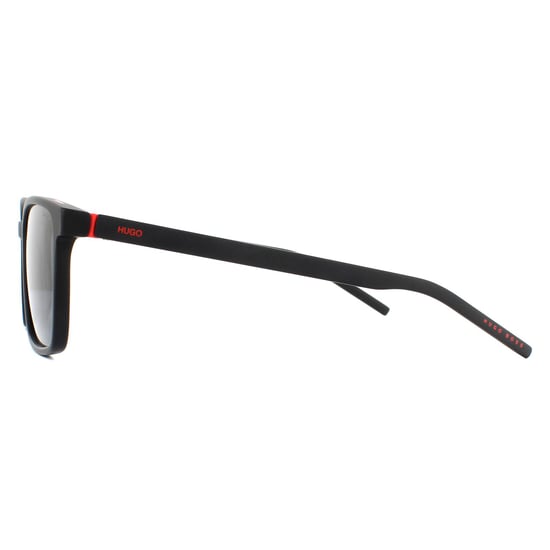 Hugo by Hugo Boss Square Mens Matte Black Grey Sunglasses - Image 3