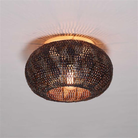 Hoyz plafondlamp Ø40 armor bruin - Image 1