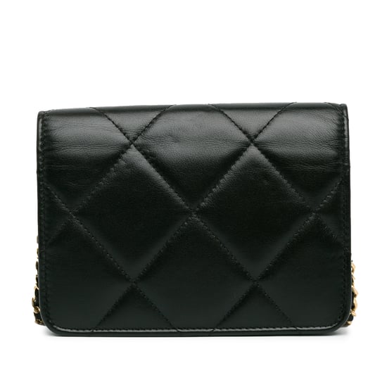 Quilted Chain Shoulder Bag - Image 3