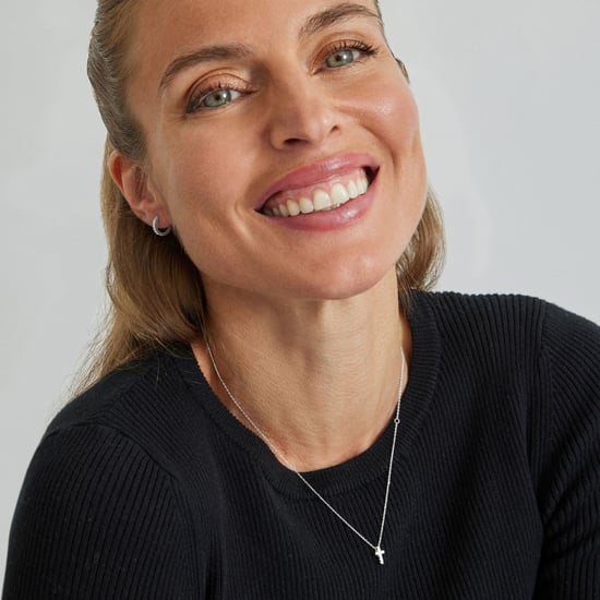 Luxenter sharra-halsband av 925 sterlingsilver och glänsande zirkonia med rodiumpläterad yta - Image 2