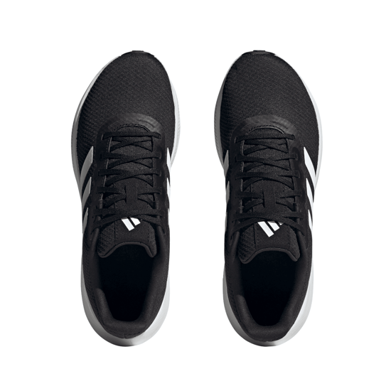 Men's adidas Run Falcon 3.0 Running Shoes in Black - Image 3