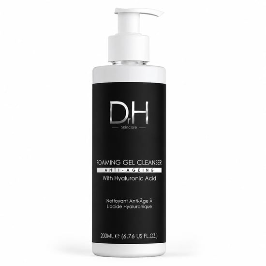 Dr H Advanced Anti-Ageing Foaming Gel Cleanser with Hyaluronic Acid 200ml for Dryness, Fine Lines, Wrinkles, Acne, Blemishes - Image 3