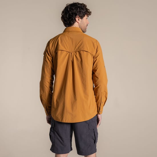 Craghoppers Mens Adventure III Nosilife Long-Sleeved Shirt (Deep Henna) - Image 3