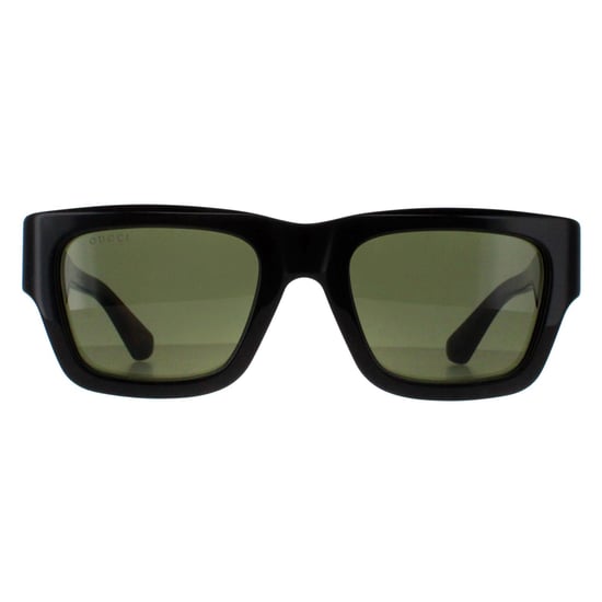 Gucci Square Mens Dark Brown with Havana Green GG1668S - Image 1