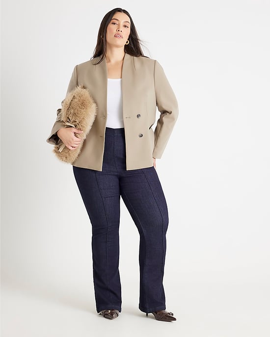 River Island Womens Bootcut Jeans Blue Pull-on Sculpt - Image 4