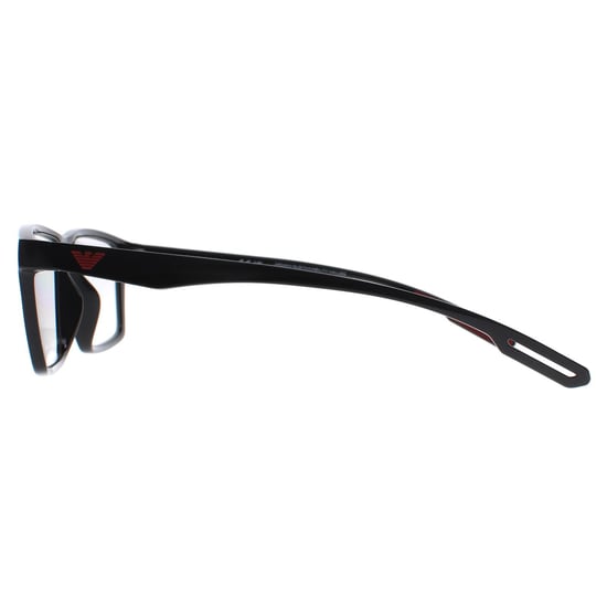Emporio Armani Rectangle Mens Shiny Black EA4189U - Image 3
