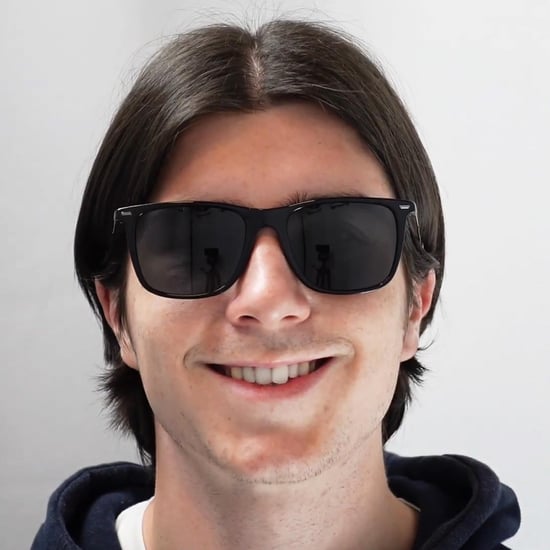Polo Ralph Lauren Rechthoek Heren Transparant Shiny Grey Zonnebril - Image 5