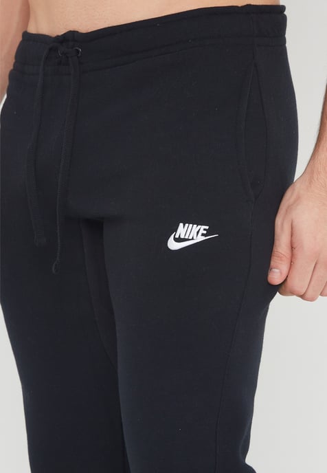 Nike Mens Fleece Joggers in Black - Image 4