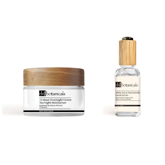 Dr. Botanicals Anti-aging vochtinbrengende crème en gezichtsserumset op plantaardige basis - Image 6