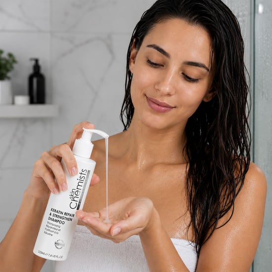 skinChemists Keratin Repair & Strengthen Shampoo 250ml for Cleansing, Scalp Health, Hair Volume - Image 6