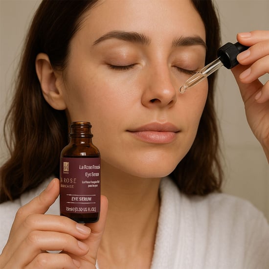 Dr. Botanicals La Rose Francaise Anti-Ageing Eye Serum 15ml for Fine Lines, Wrinkles, Puffiness - Image 6
