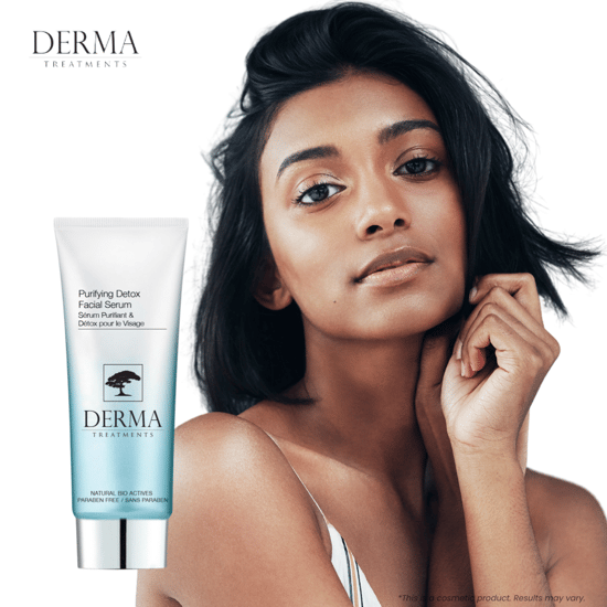 Derma Treatments Purifying Anti-Ageing Detox Facial Serum 30ml for Loss of Firmness, Fine Lines, Wrinkles - Image 5