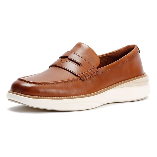 Cole Haan ØriginalGrand Horizon Leren Heren Bruine Instappers - Image 3
