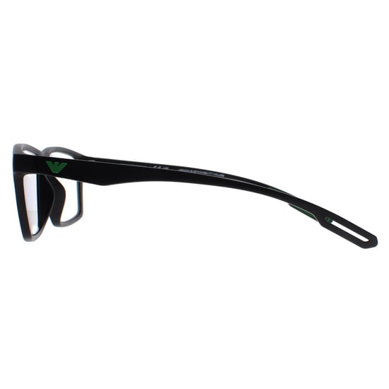 Emporio Armani Rectangle Mens Matte Black EA4189U - Image 3
