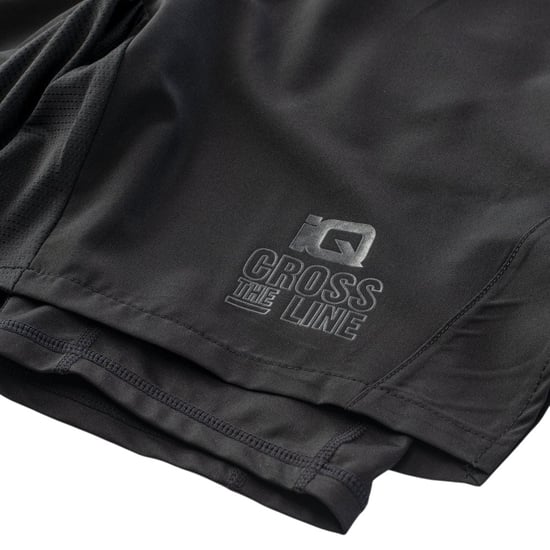 IQ Heren Welby Logo Shorts (Zwart) - Image 4