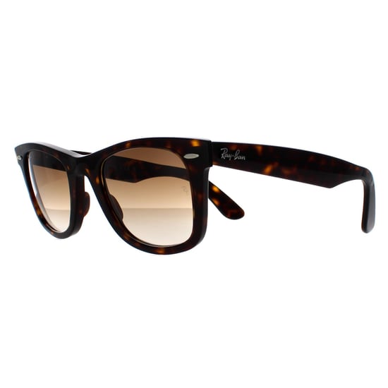 Ray-Ban Rectangle Unisex Havana Brown Gradient Sunglasses - Image 2