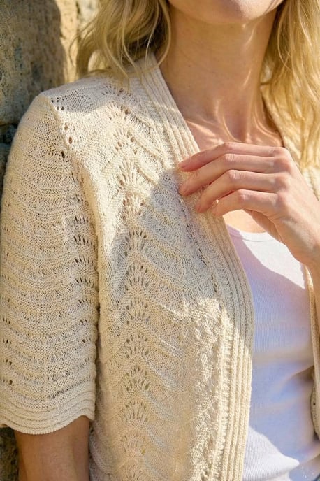 Wave Soft Knit Shrug - Image 5