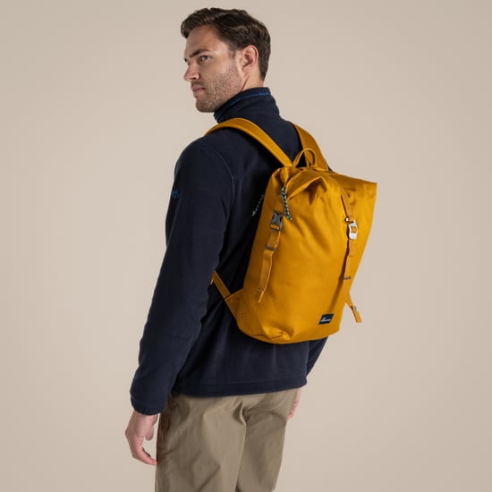 Craghoppers Classic Kiwi II Roll Top 16L Backpack (Dark Butterscotch) - Image 3