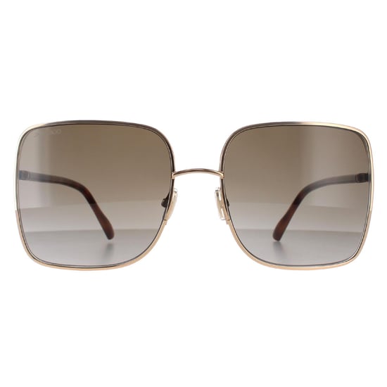 Jimmy Choo ALIANA/S 06J HA goud havana bruin gradiënt zonnebril - Image 1